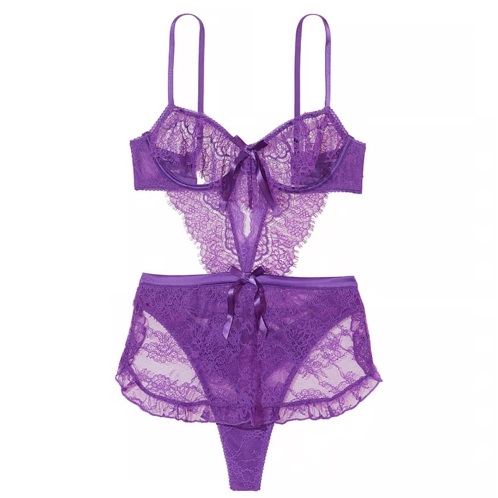 VS Very Sexy The Dreamer Teddy Size X-Large Purple